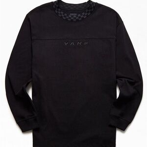 Vans Black Checkered Long Sleeve